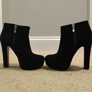 BCBGeneration zipper heel boots